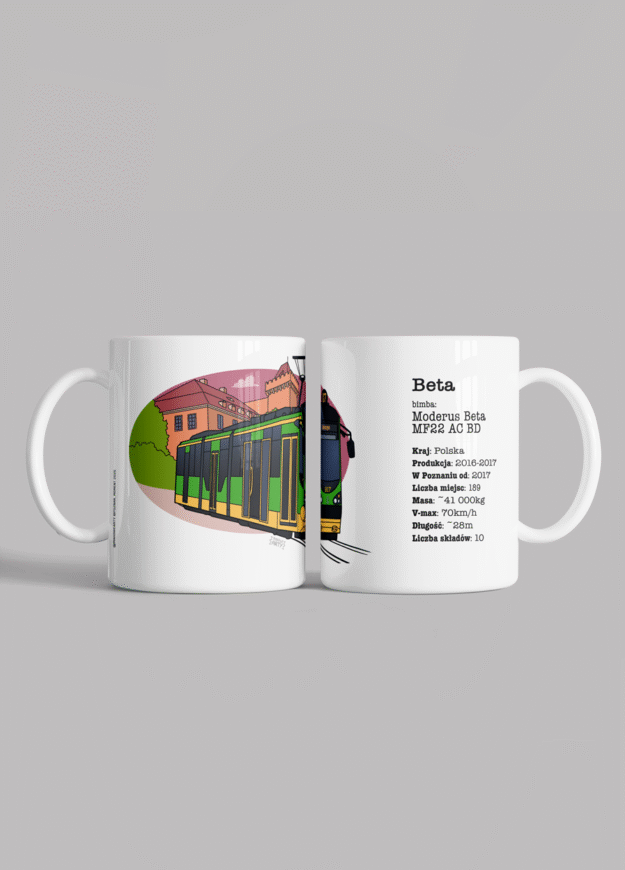 Kubek ceramiczny Moderus Beta Pojemność 330 ml