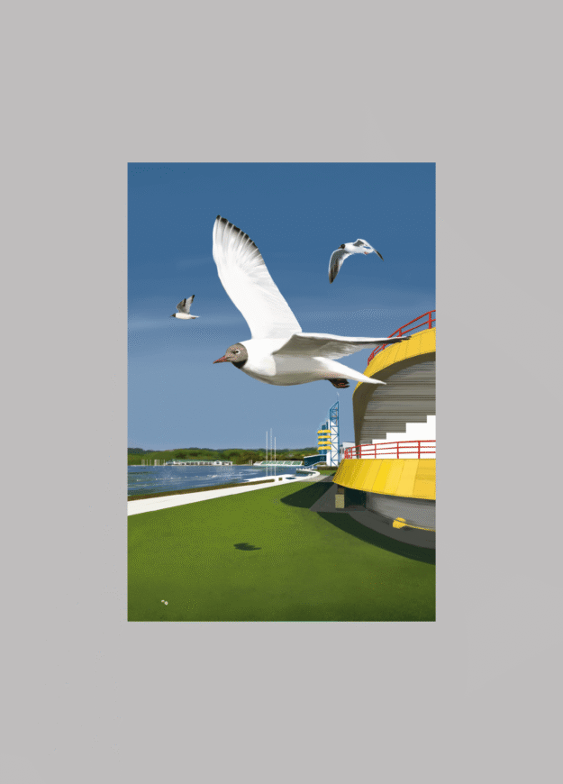 Plakat Mewa Śmieszka - Malta Bartek Baran