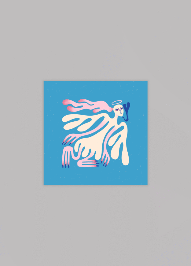 Plakat Anioł Magda March