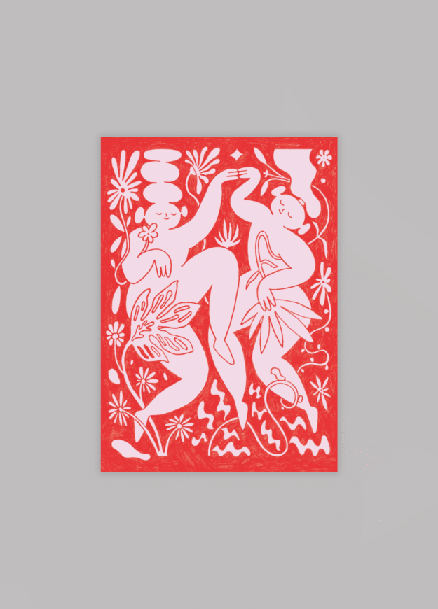 Plakat Miłość Magda March