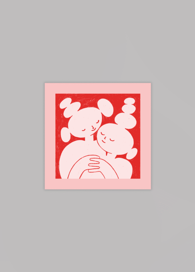 Plakat Walentynki Magda March